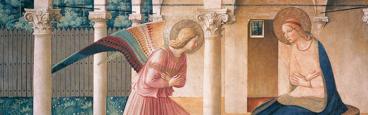 Fra Angelico The Anunciation 1426 larger